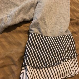 Bell sleeve plus top